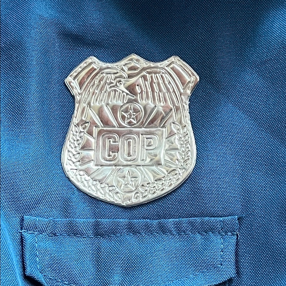 Cop Costume Policewoman Halloween Costume Dress Size XL - Picture 2 of 8